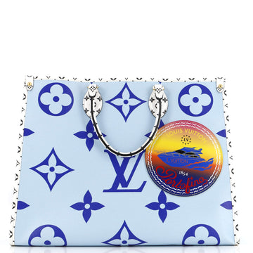 Louis Vuitton OnTheGo Tote Limited Edition Cities Colored Monogram Giant GM