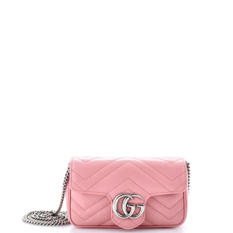 Gucci GG Marmont Flap Bag Matelasse Leather Super Mini