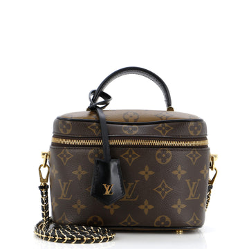 Louis Vuitton Vanity Handbag Reverse Monogram Canvas PM