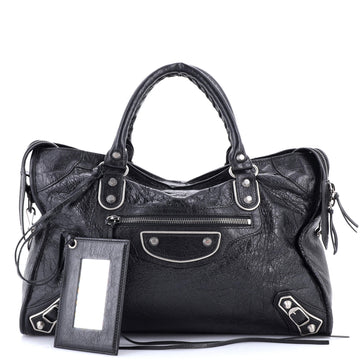 Balenciaga City Classic Metallic Edge Bag Leather Medium