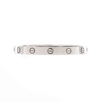 Cartier Love Bracelet 18K White Gold