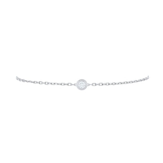 Cartier D'Amour Bracelet 18K White Gold and Diamond