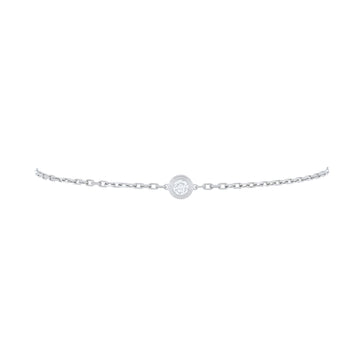 Cartier D'Amour Bracelet 18K White Gold and Diamond