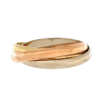 Trinity Ring 18K Tricolor Gold Small