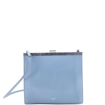 Celine Clasp Crossbody Bag Leather Mini