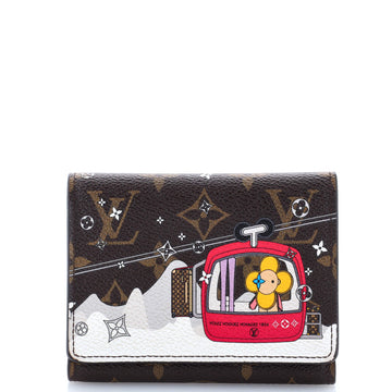 Louis Vuitton Victorine Wallet Limited Edition Vivienne Xmas Monogram Canvas