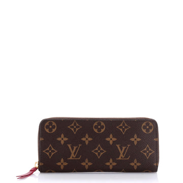 Louis Vuitton Clemence Wallet Monogram Canvas