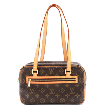 Louis Vuitton Cite Handbag Monogram Canvas MM