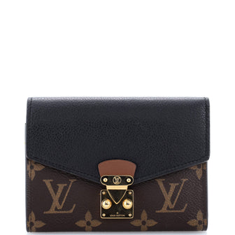 Louis Vuitton Pallas Wallet NM Monogram Canvas and Calfskin Compact