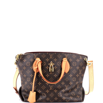 Louis Vuitton Flower Zipped Tote Monogram Canvas MM