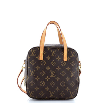Louis Vuitton Spontini Handbag Monogram Canvas
