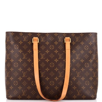 Louis Vuitton Luco Handbag Monogram Canvas