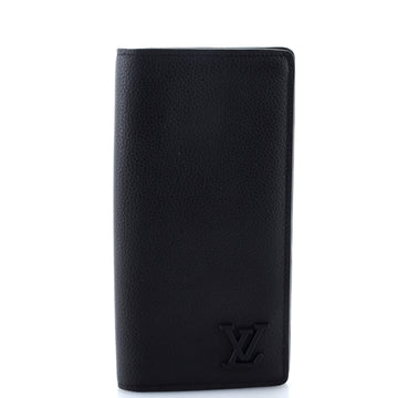 Louis Vuitton Aerogram Brazza Wallet Leather