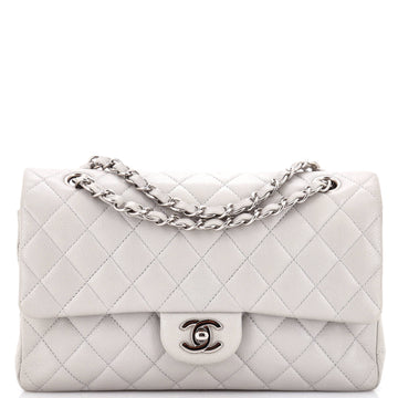 Chanel Classic Double Flap Bag Quilted Caviar Medium
