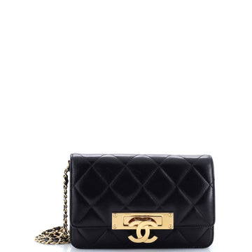 Chanel Golden Class Wallet on Chain Quilted Lambskin