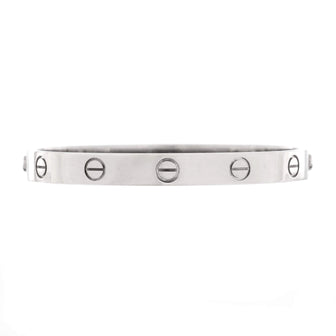 Cartier Love Bracelet 18K White Gold