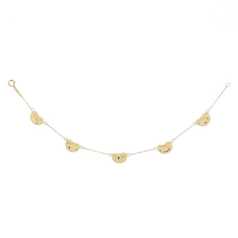 Tiffany & Co. Elsa Peretti 5 Bean Bracelet 18K Yellow Gold