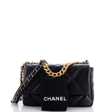 Chanel 19 Flap Bag Quilted Leather Medium