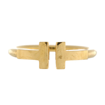 Tiffany & Co. T Wire Ring 18K Yellow Gold