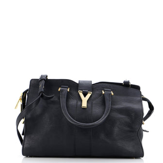 Saint Laurent Chyc Cabas Tote Leather Small