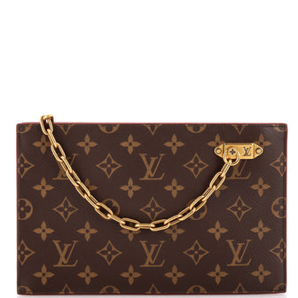 Louis Vuitton Legacy Chain Clutch Monogram Canvas