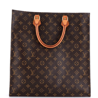 Louis Vuitton Sac Plat Bag Monogram Canvas