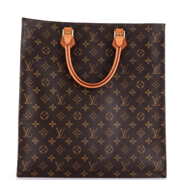 Louis Vuitton Sac Plat Bag Monogram Canvas