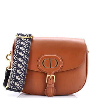 Christian Dior Bobby Flap Bag Leather Large