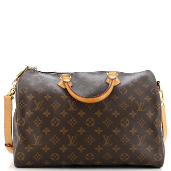 Louis Vuitton Speedy Bandouliere Bag Monogram Canvas 35