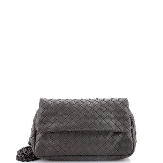 Bottega Veneta Expandable Chain Crossbody Bag Intrecciato Nappa Small