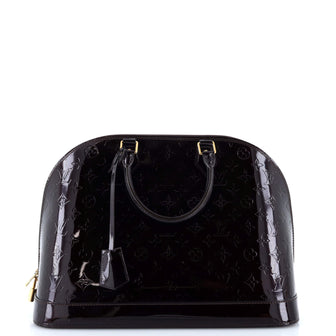 Louis Vuitton Alma Handbag Monogram Vernis GM