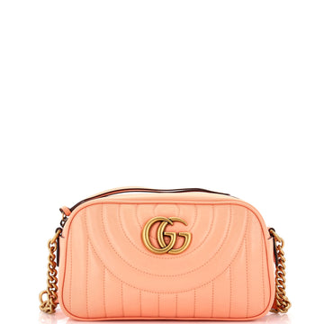 Gucci GG Marmont Shoulder Bag Matelasse Leather Small