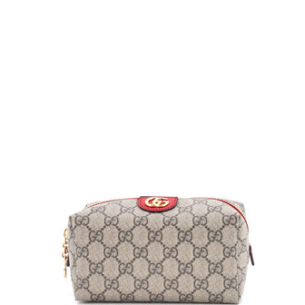 Gucci Ophidia Cosmetic Pouch GG Coated Canvas Small