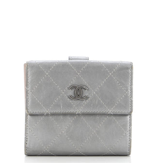 Chanel CC Compact Wallet Quilted Calfskin