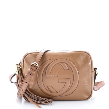 Gucci Soho Disco Crossbody Bag Patent Small