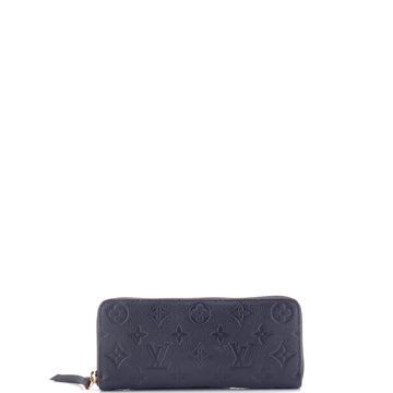 Louis Vuitton Clemence Wallet Monogram Empreinte Leather