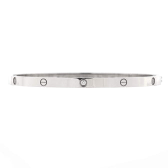Cartier Love 6 Diamond Bracelet 18K White Gold and Diamonds Small