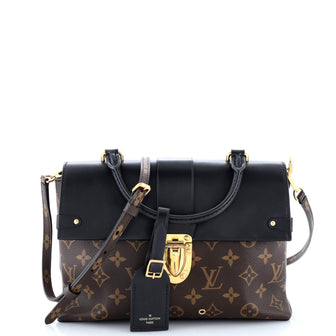 Louis Vuitton One Handle Flap Bag Monogram Canvas and Leather MM