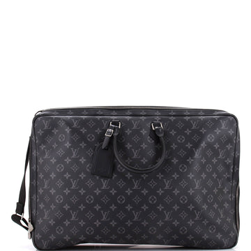 Louis Vuitton Garment Cover NM Monogram Eclipse Canvas 2 Hangers
