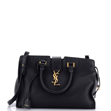 Saint Laurent Monogram Cabas Leather Small