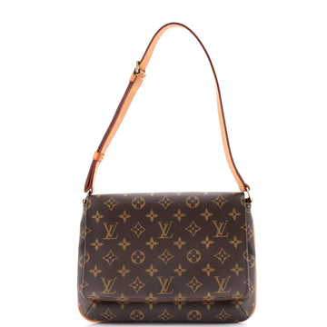 Louis Vuitton Musette Tango Handbag Monogram Canvas