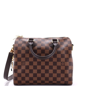Louis Vuitton Speedy Bandouliere Bag Damier 25
