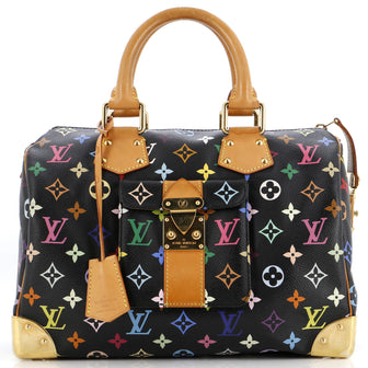 Louis Vuitton Speedy Handbag Monogram Multicolor 30