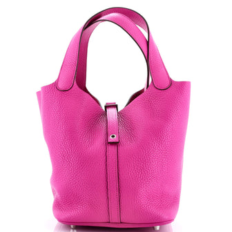 Hermes Picotin Lock Bag Clemence MM