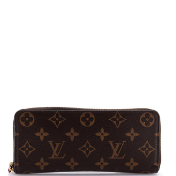 Louis Vuitton Clemence Wallet Monogram Canvas
