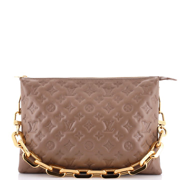 Louis Vuitton Coussin Bag Monogram Embossed Lambskin MM