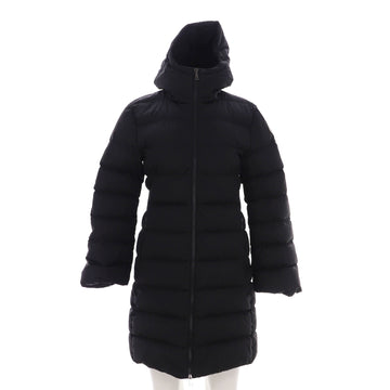 Moncler Women's Dombes Hooded Puffer Coat Quilted Polyamide with Down