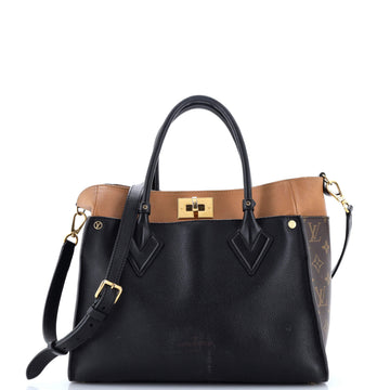 Louis Vuitton On My Side Tote Mahina Leather MM