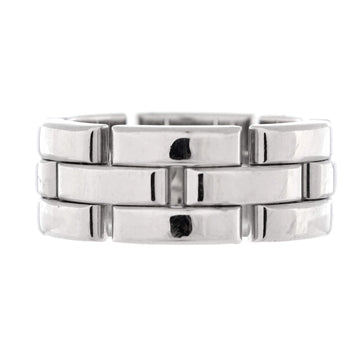 Cartier Maillon Panthere 3 Row Ring 18K White Gold
