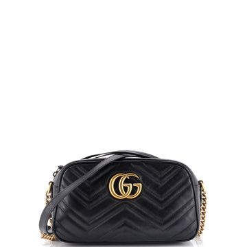 Gucci GG Marmont Shoulder Bag Matelasse Leather Small